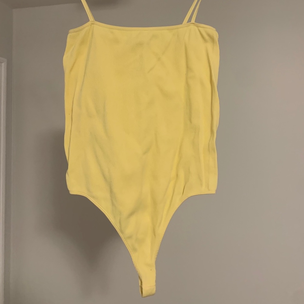 PACSUN Yellow Bodysuit
